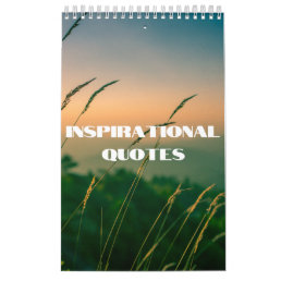 Inspirational Quotes Collection Wall Calendar