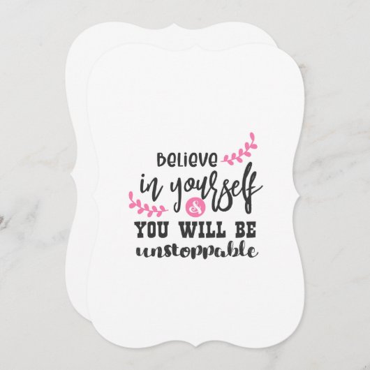 Inspirational Quotes Design   (Front/Back)