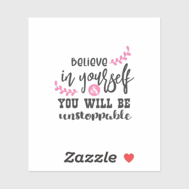  Inspirational Quotes Design   Sticker (Sheet)