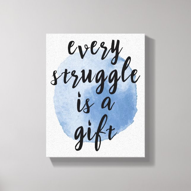 Inspirational quotes for self love canvas print (Front)