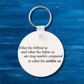 Inspirational Quotes Keychains Confidence Gifts by Inspirational_Quote at Zazzle
