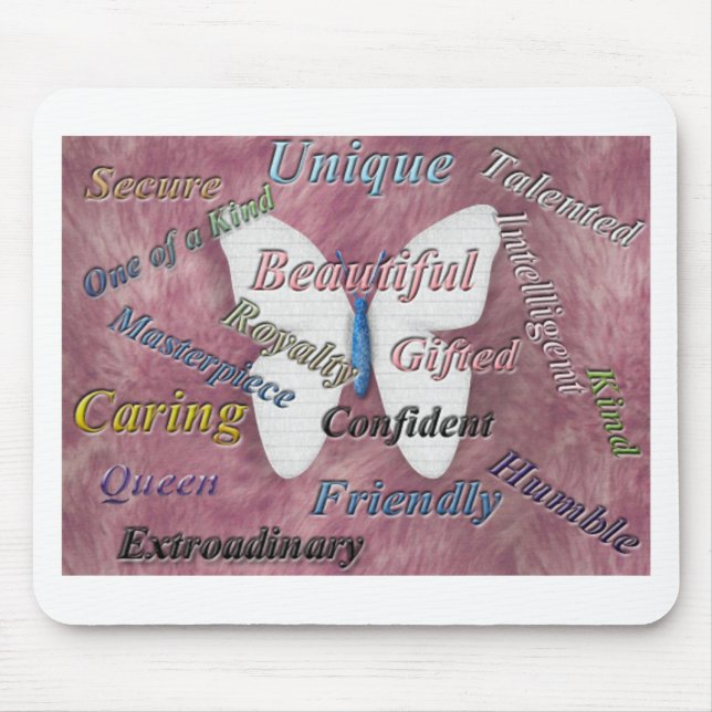Inspirational Quotes Mouse Pad (Front)