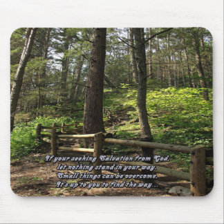 Inspirational quotes mouse pad