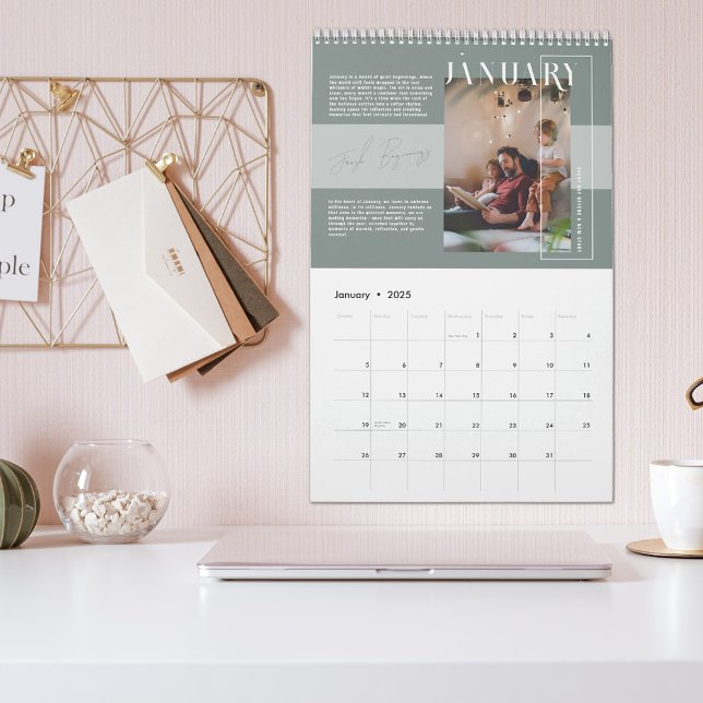 Inspirational Quotes & Prose Family Photo Moments Calendar (Creator Uploaded)