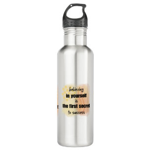 Inspirational Quotes Stainless Steel Water Bottle