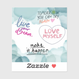 inspirational quotes sticker