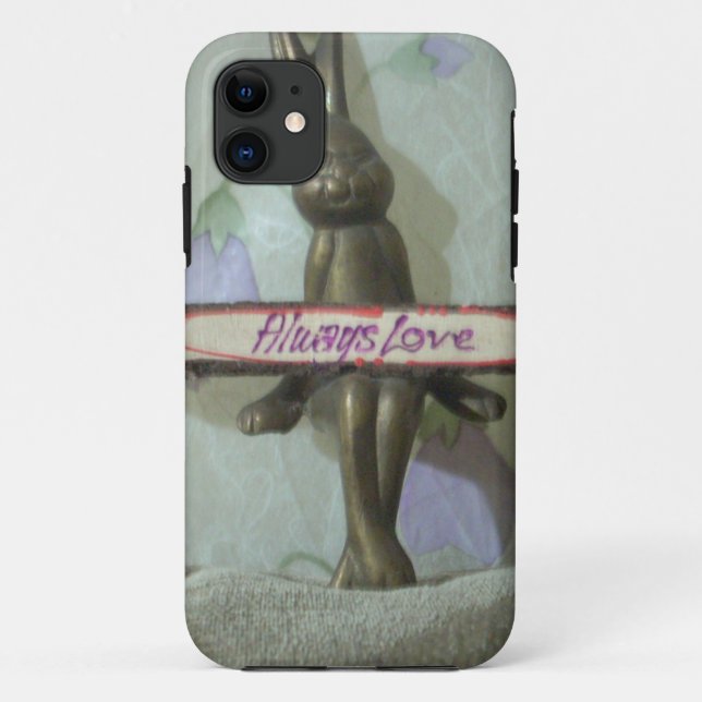 Inspirational Rabbit: Always Love Sign Art Print  Case-Mate iPhone Case (Back)