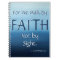 Inspirational Scripture FAITH Ocean Air Notebook