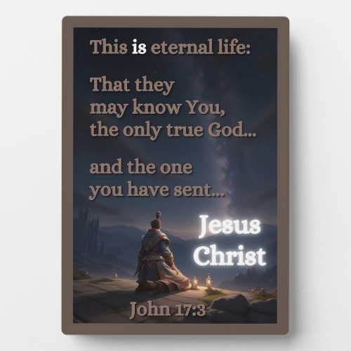 Inspirational Scripture Plaque