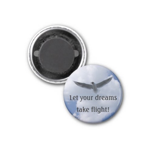 Inspirational Seagull Magnet