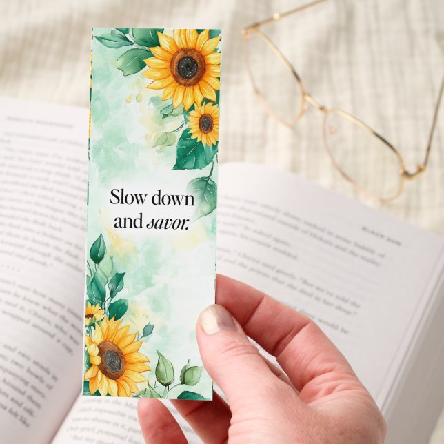 Inspirational Self Care Quote Bookmarks (Hand)