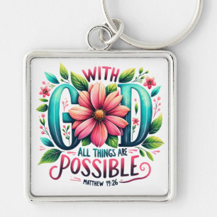 Inspirational Self Love Keychain