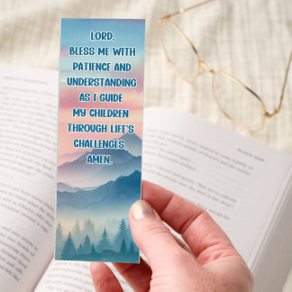 Inspirational Short Prayer For Dad's Bookmarks