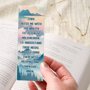 Inspirational Short Prayer For Dad's Bookmarks
