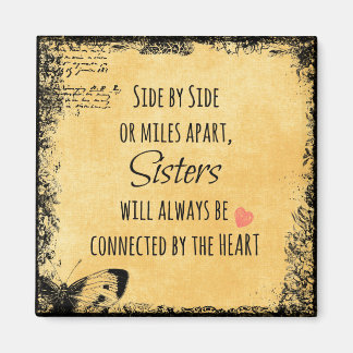 Inspirational Sister Quote Magnet