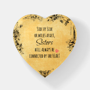 Inspirational Sister Quote Paperweight