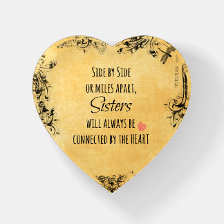 Inspirational Sister Quote Paperweight