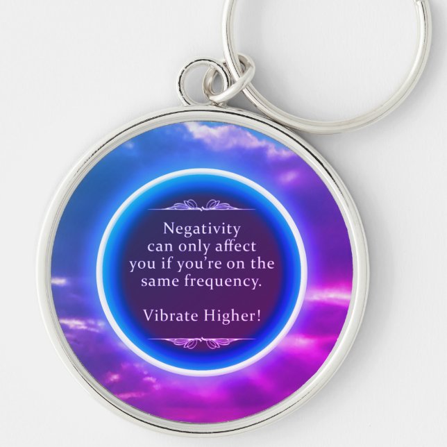 Inspirational Sky Keychain (Front)