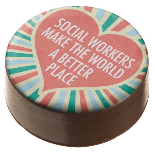 Inspirational Social Work Quote Social Worker Chocolate Covered Oreo