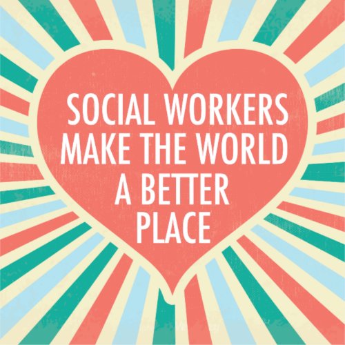 Inspirational Social Work Quote Social Worker Sticker