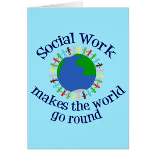 Inspirational Social Work Quote World Card