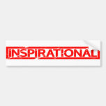 Inspirational Stamp Bumper Sticker