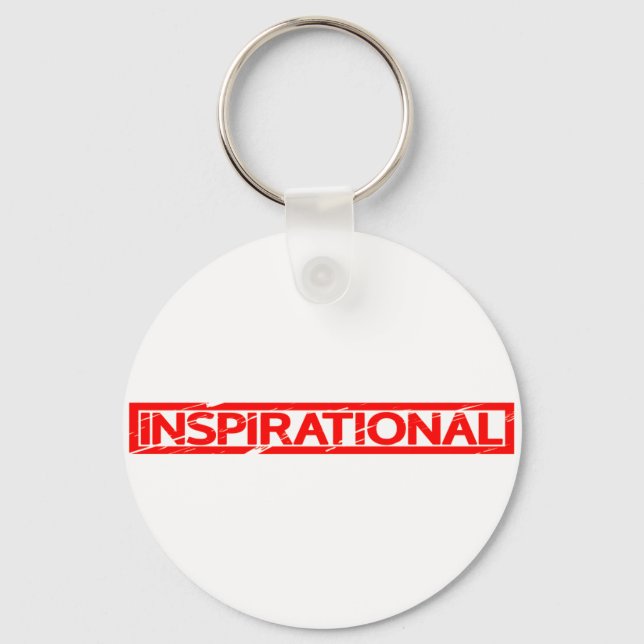 Inspirational Stamp Keychain (Front)