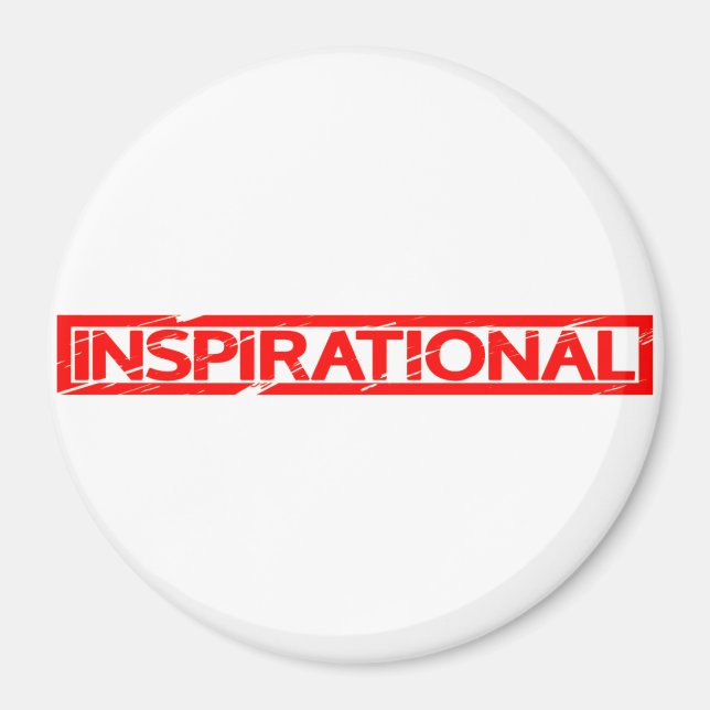 Inspirational Stamp Magnet (Front)