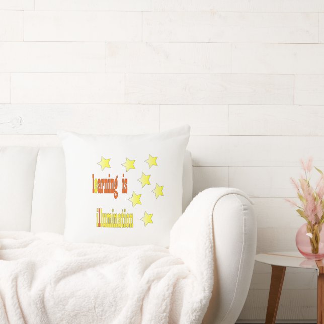 Inspirational Stars Pillow (Couch)