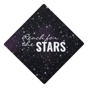 Inspirational Stars Space Graduation Class of 2020 Cap Topper