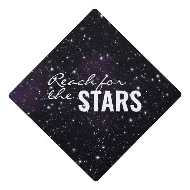 Inspirational Stars Space Graduation Class of 2020 Cap Topper | Zazzle