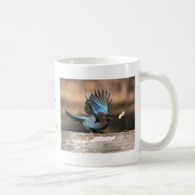Inspirational Stellar Jay Mug (Right)