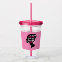 Inspirational Strong Woman Pink Mother's Day