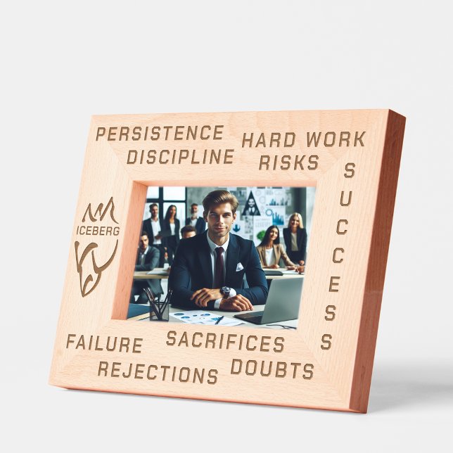 Inspirational Success and Failure Iceberg Art Engraved Frames (Creator Uploaded)