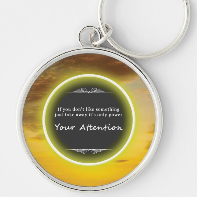 Inspirational Summer Keychain (Front)