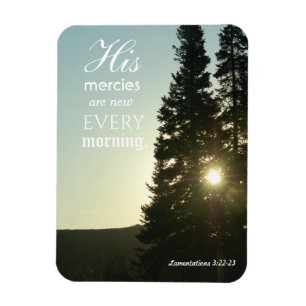 Inspirational Sunrise Magnet