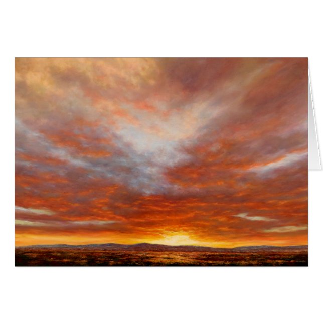 Inspirational Sunrise Notecards Cards (Front Horizontal)