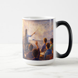 Inspirational Teacher Classroom Art Print Color Morph Mug