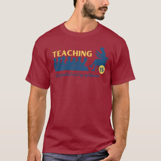 Inspirational Teacher patch quote school teacher T-Shirt