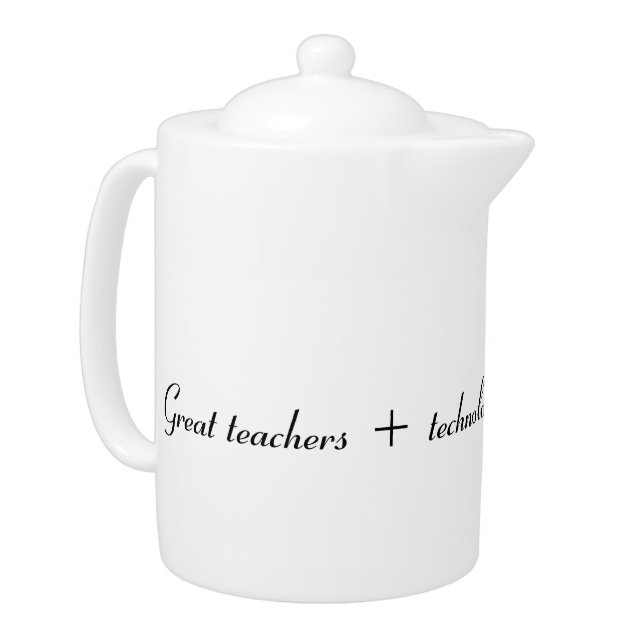 Inspirational Teapot  (Left)