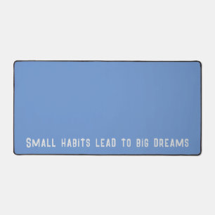 Inspirational Text Quote Men’s Desk Mat