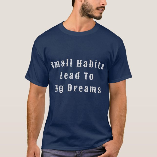 Inspirational Text Quote Men’s T-Shirt (Front)