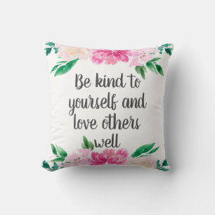 Inspirational    throw pillow