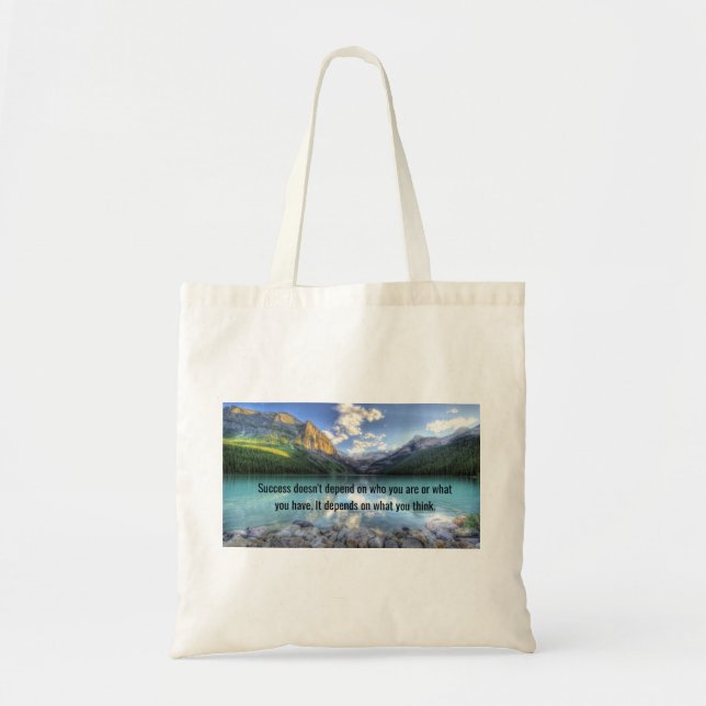 Inspirational tote bag (Front)