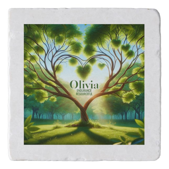 Inspirational Tree Trivet (Front)
