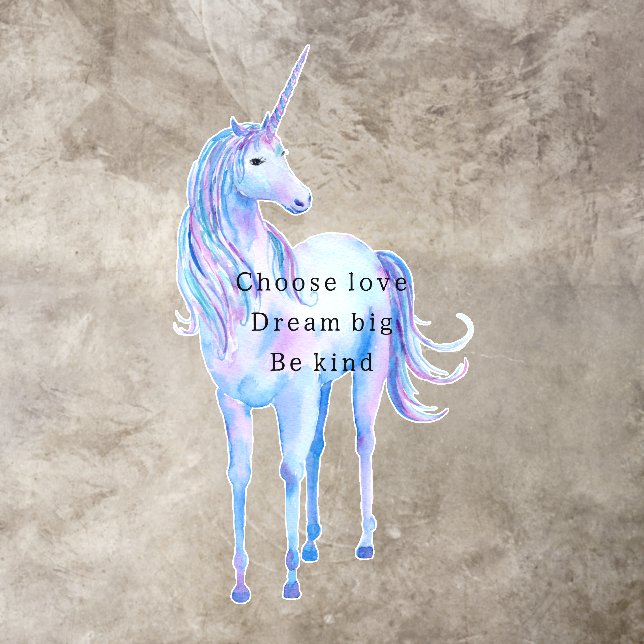 Inspirational Unicorn  Floor Decals (Insitu)