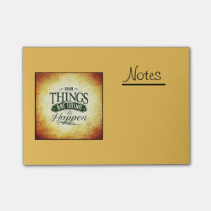 Inspirational Uplifting Quote Message Post-it Notes