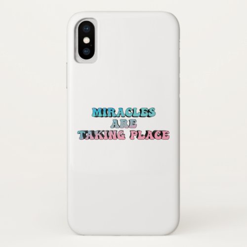 Inspirational vibes quotes for life and success iPhone XS case