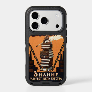 Inspirational Vintage Literacy Campaign Art Print iPhone 17 Pro Case
