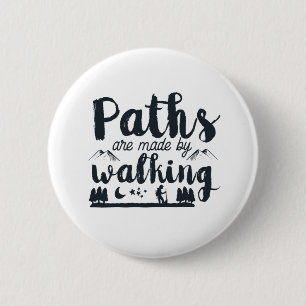 Inspirational Walking Quote Morning Walk Workout Button